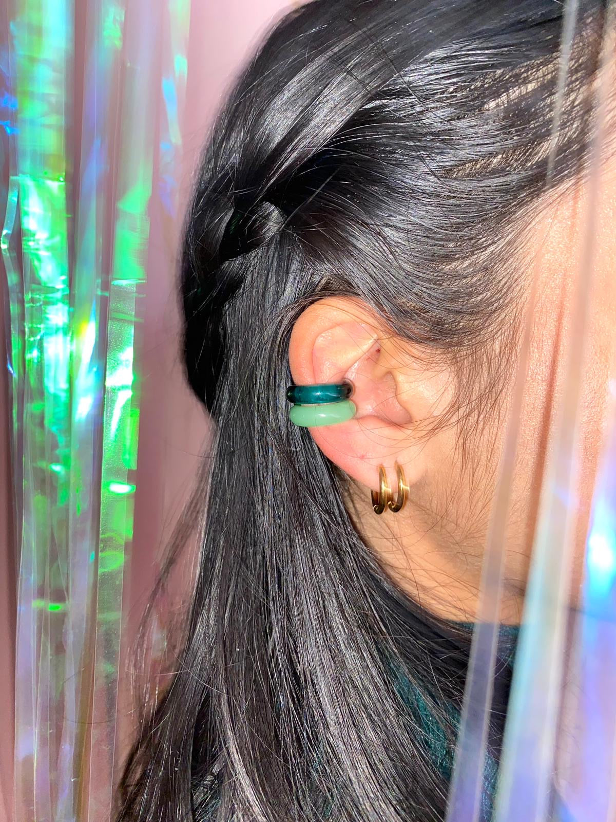 SMALL Earcuffs vetro di Murano