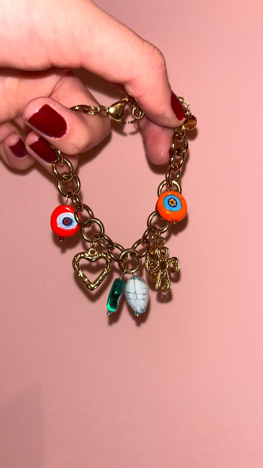 Bracciale Charm Bar #classica ORO