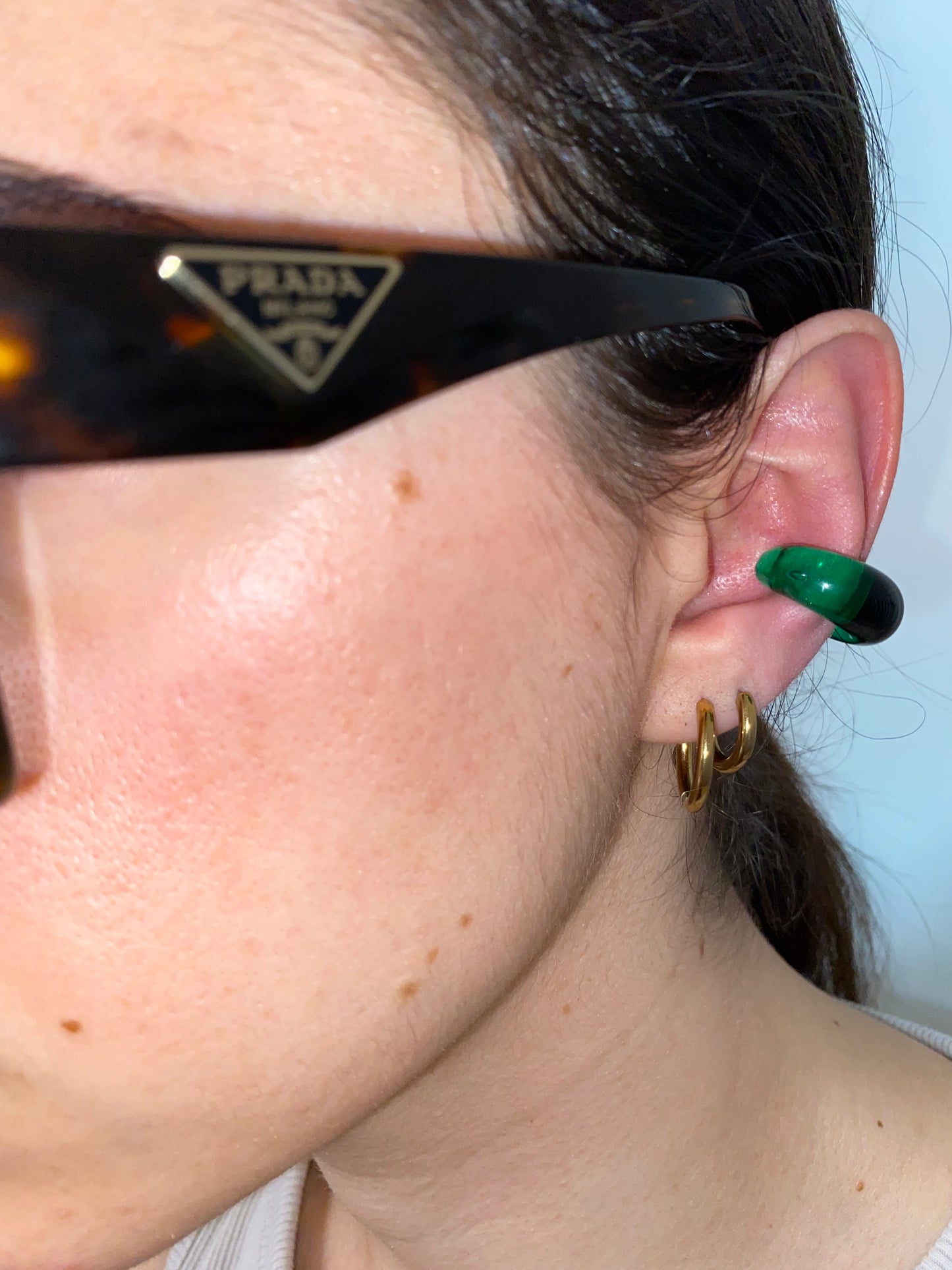 MAXI Earcuffs vetro di Murano