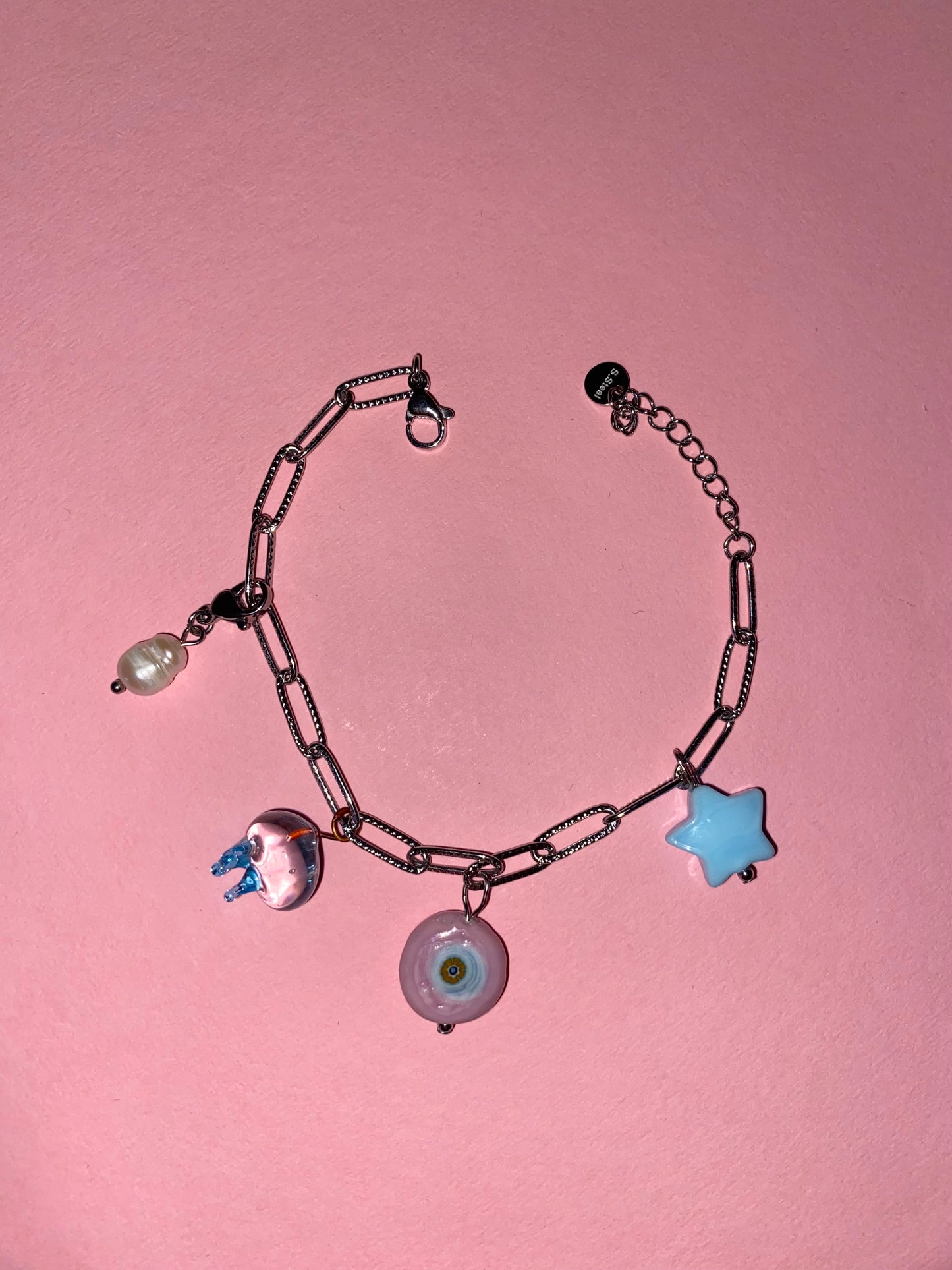 Bracciale Charm Bar #classica ARGENTO