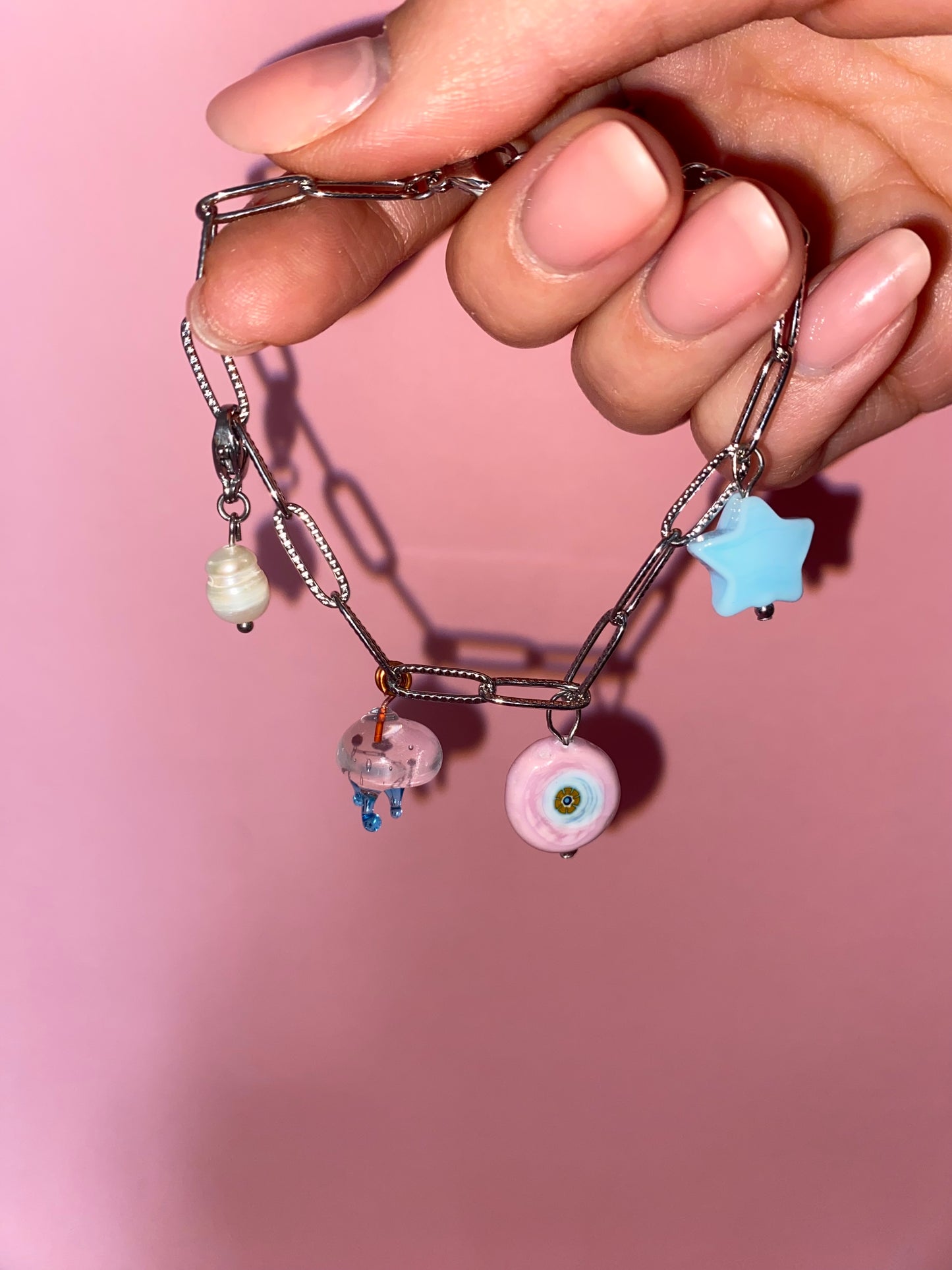 Bracciale Charm Bar #classica ARGENTO