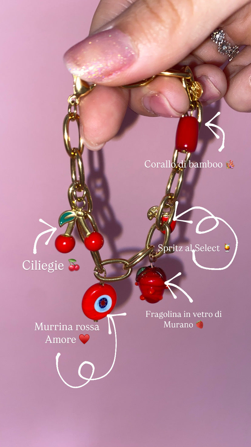 Bracciale Charm Bar #chunky ORO