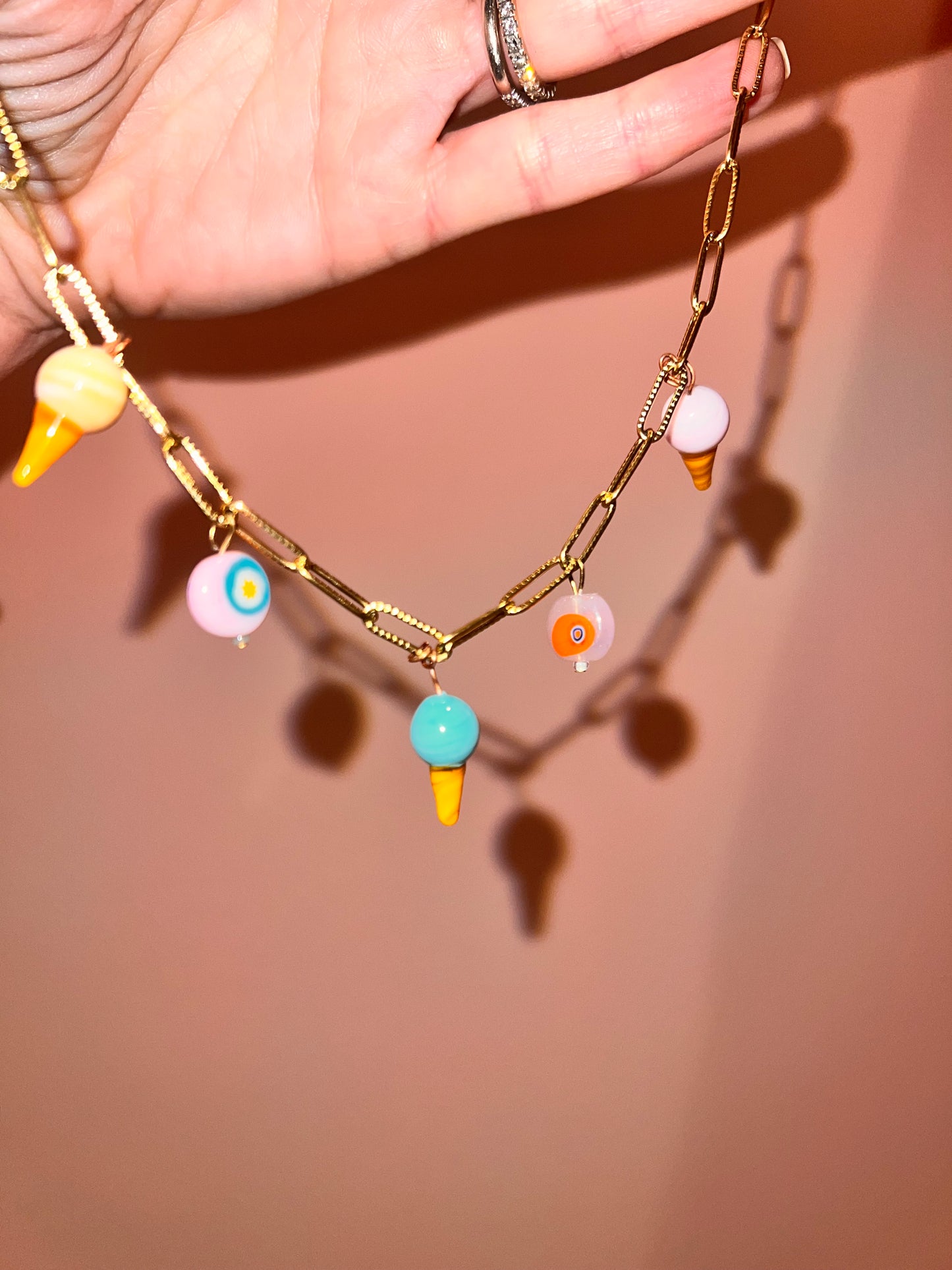 Collana Charm Bar #classica ARGENTO
