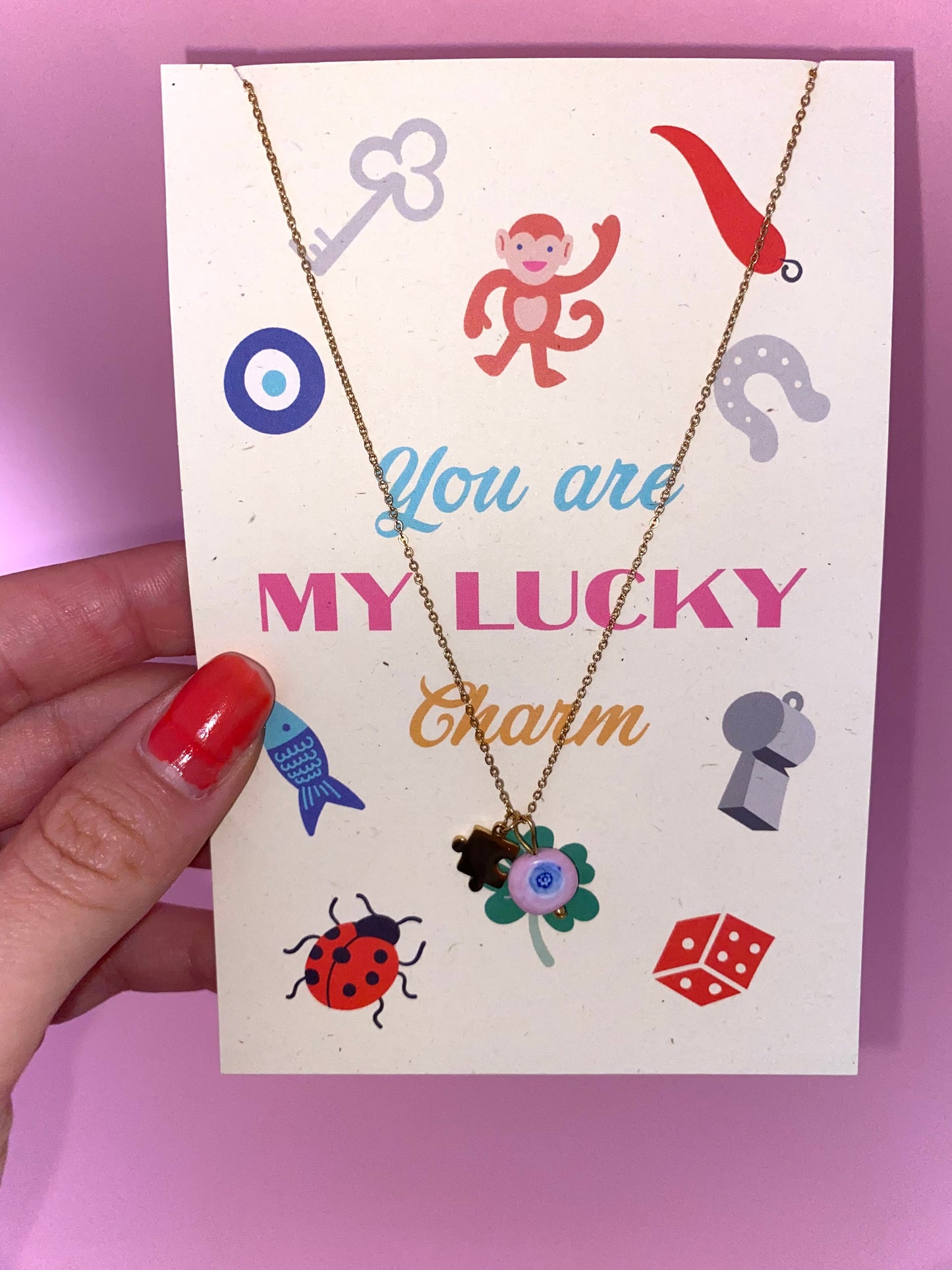 Collana Puzzle - Lucky Charm