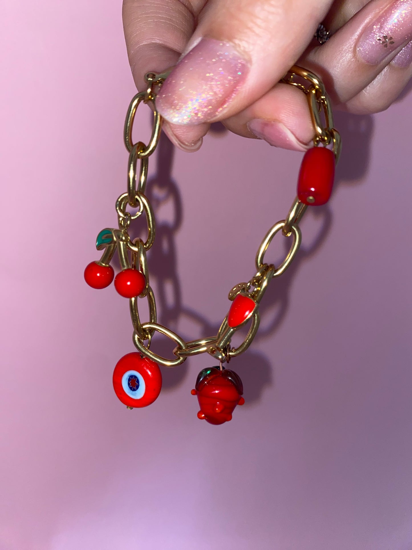 Bracciale Charm Bar #chunky ORO
