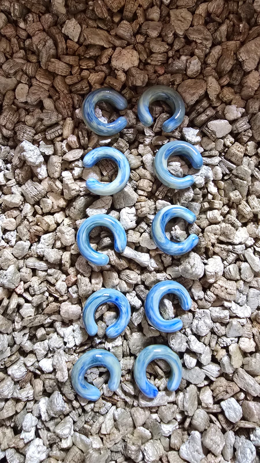 SMALL Earcuffs vetro di Murano
