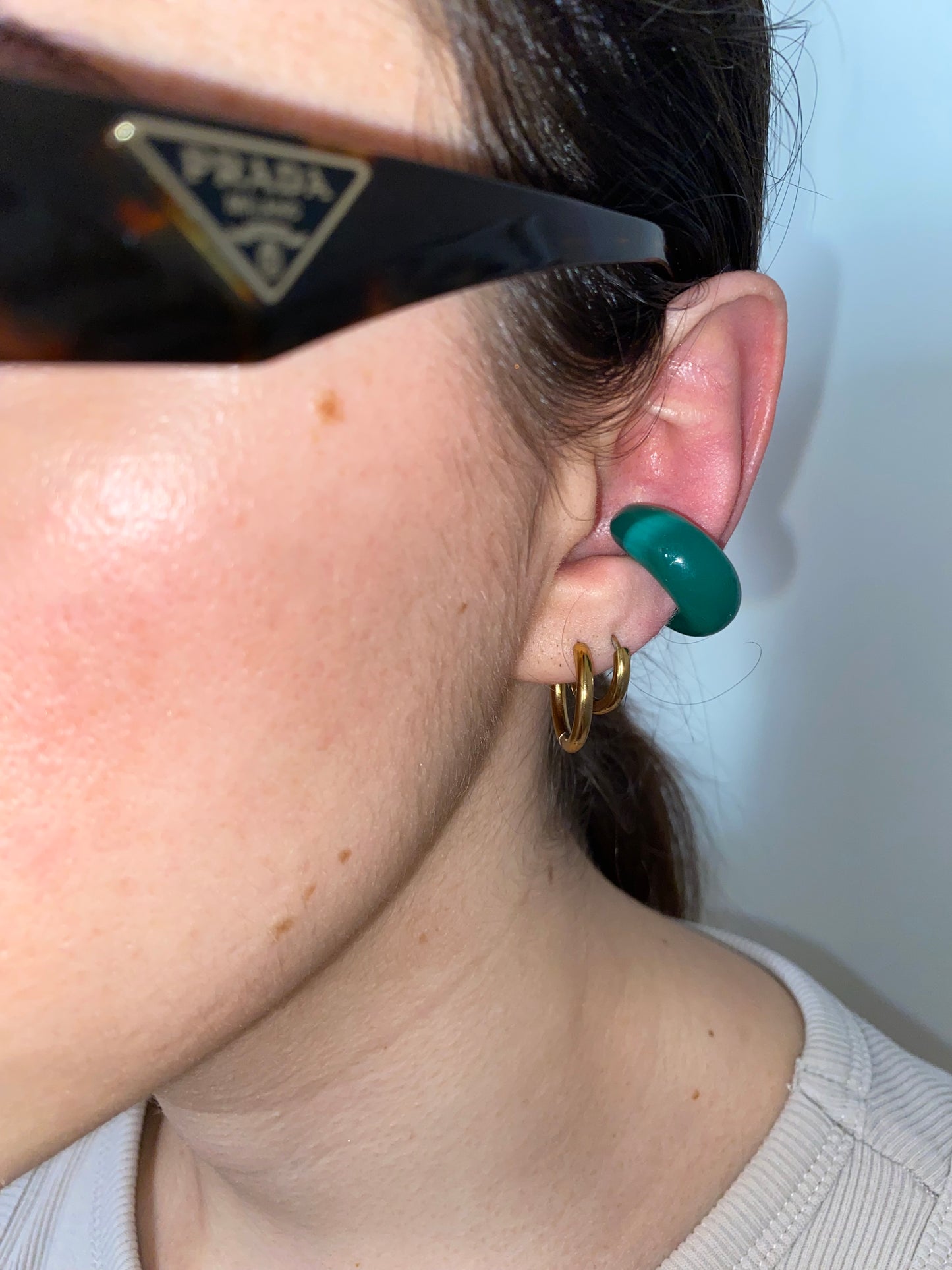 MAXI Earcuffs vetro di Murano