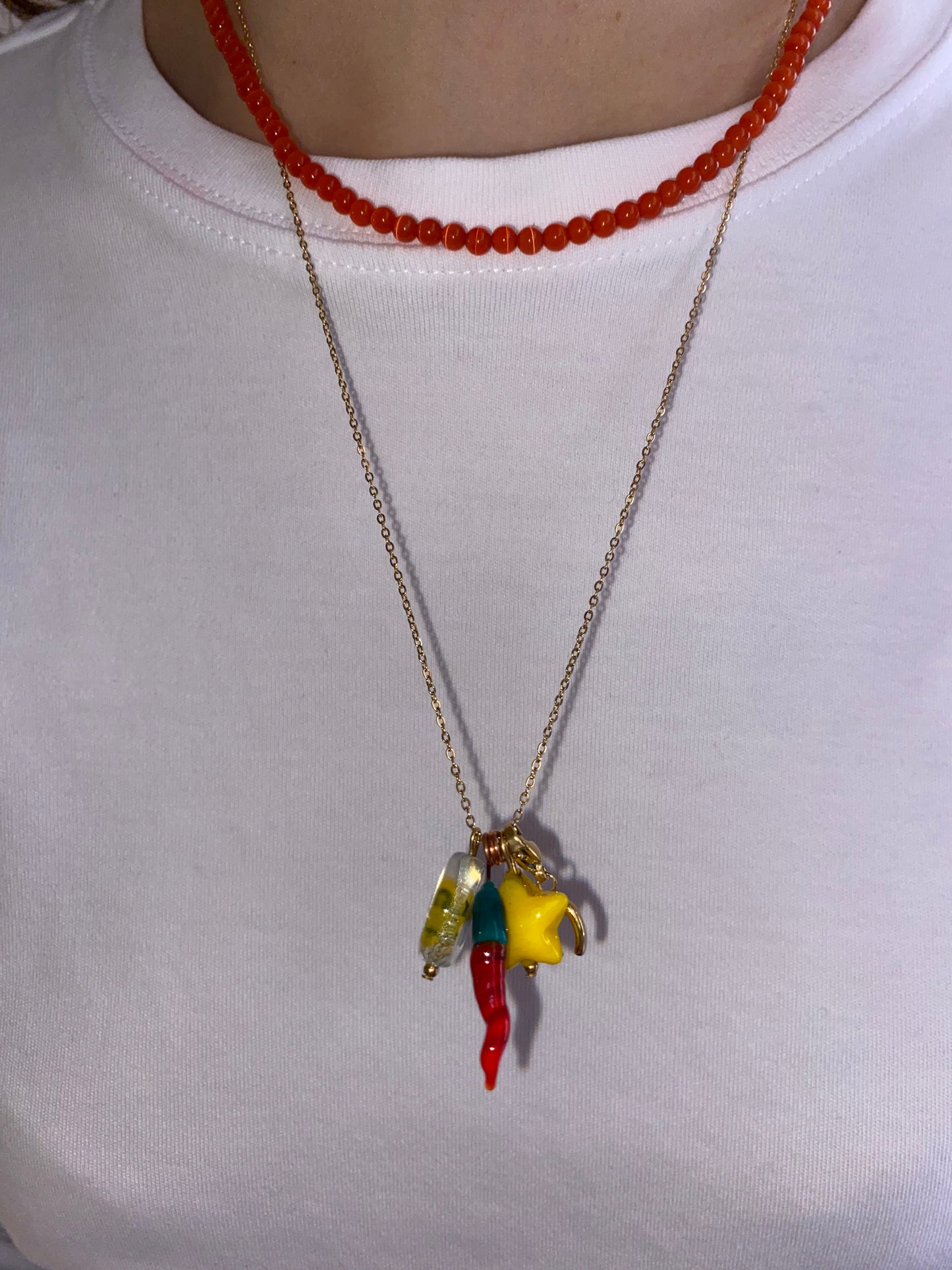 Collana Charm Bar #essenziale