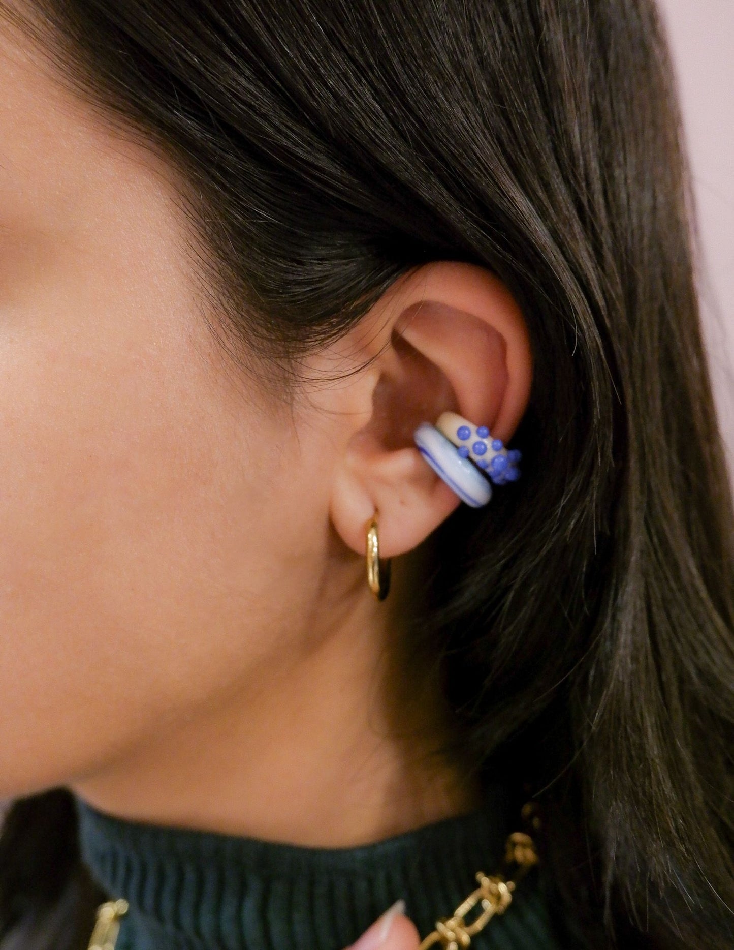 SMALL Earcuffs vetro di Murano