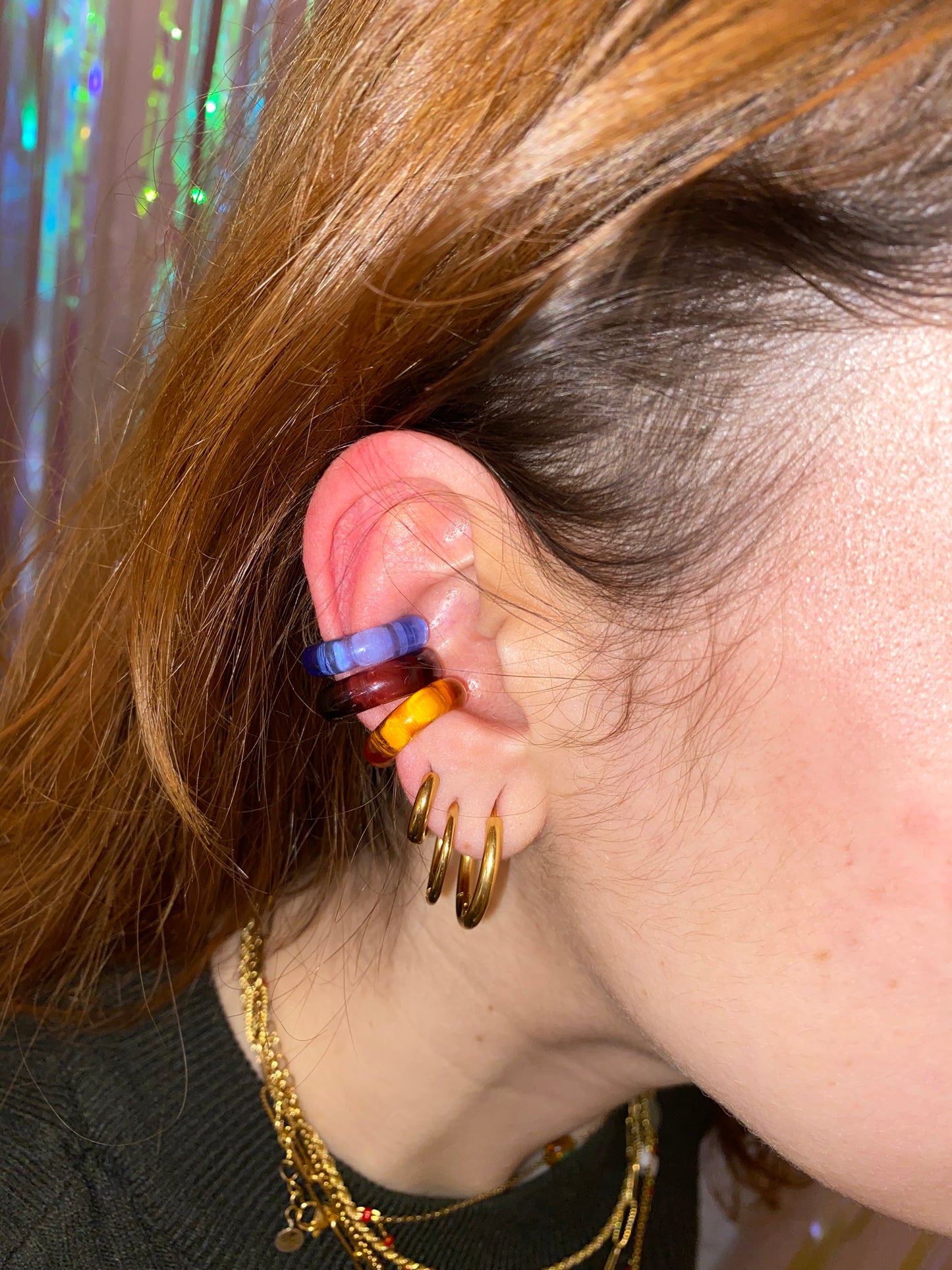 SMALL Earcuffs vetro di Murano