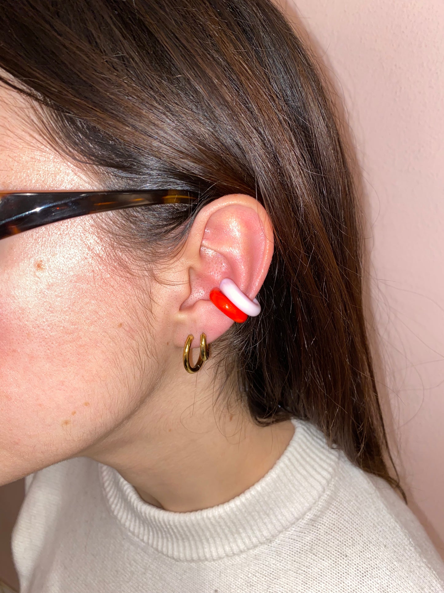SMALL Earcuffs vetro di Murano