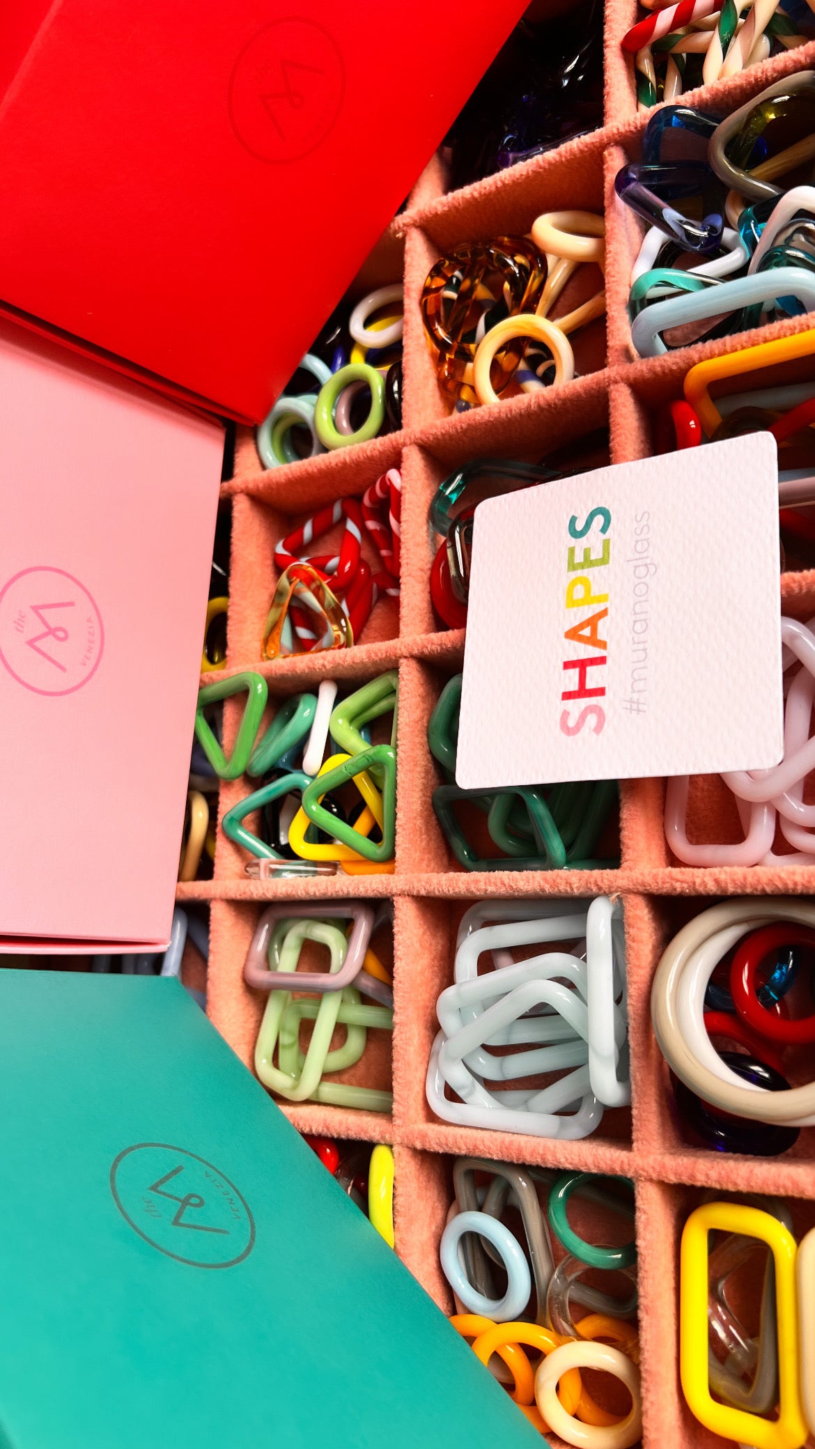 Shapes Gift Box #muranoglass
