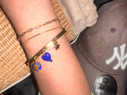 Bracciale Charm Bar #twiggy ORO - 3 charms