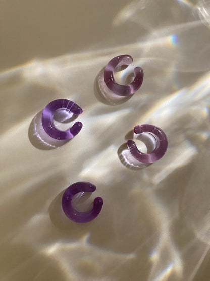 SMALL Earcuffs vetro di Murano