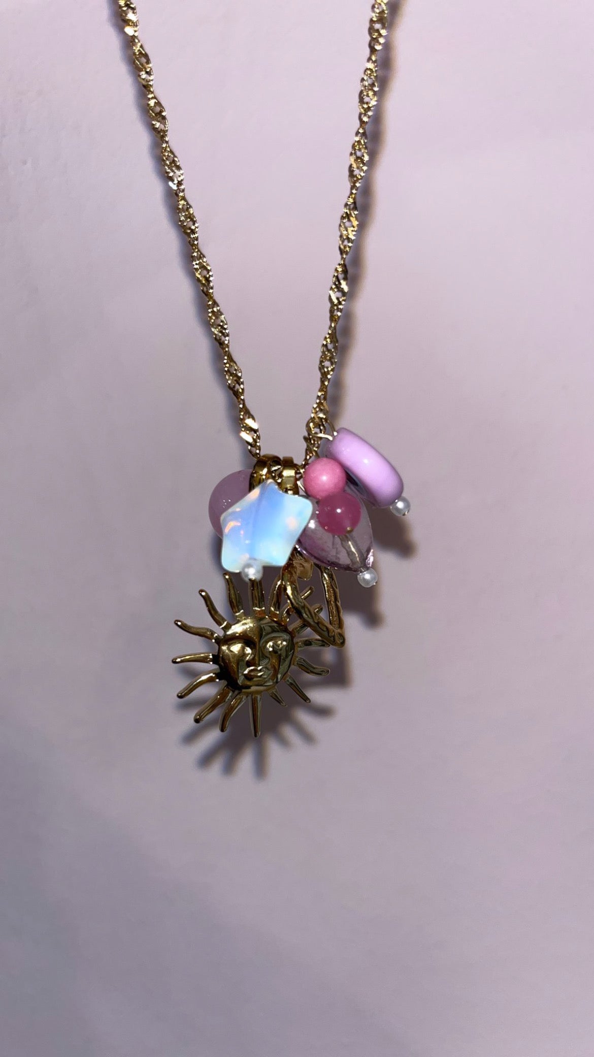 Collana Charm Bar #infinito