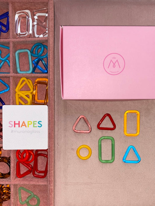 SOLO SHAPES - Shapes Gift Box #muranoglass